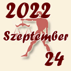 Mérleg, 2022. Szeptember 24
