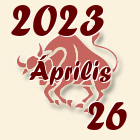 Bika, 2023. Április 26