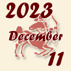 Nyilas, 2023. December 11