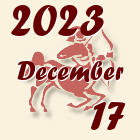 Nyilas, 2023. December 17