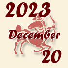 Nyilas, 2023. December 20