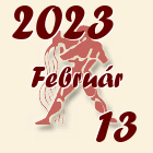 Vízöntő, 2023. Február 13