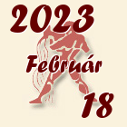 Vízöntő, 2023. Február 18