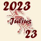 Rák, 2023. Július 23