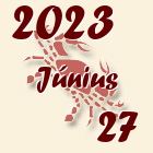 Rák, 2023. Június 27