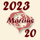 Halak, 2023. Március 20