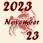 Nyilas, 2023. November 23
