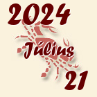 Rák, 2024. Július 21