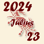 Rák, 2024. Július 23
