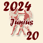 Ikrek, 2024. Június 20