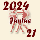 Ikrek, 2024. Június 21
