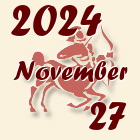 Nyilas, 2024. November 27