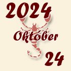 Skorpió, 2024. Október 24