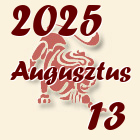 Oroszlán, 2025. Augusztus 13