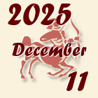 Nyilas, 2025. December 11