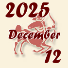 Nyilas, 2025. December 12