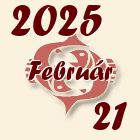 Halak, 2025. Február 21