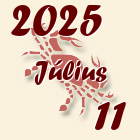 Rák, 2025. Július 11