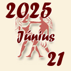 Ikrek, 2025. Június 21