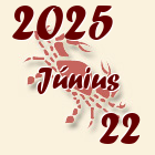 Rák, 2025. Június 22