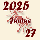 Rák, 2025. Június 27