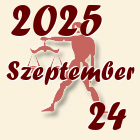 Mérleg, 2025. Szeptember 24