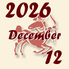 Nyilas, 2026. December 12