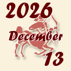 Nyilas, 2026. December 13