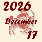 Nyilas, 2026. December 17