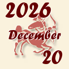 Nyilas, 2026. December 20