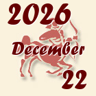 Nyilas, 2026. December 22