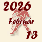 Vízöntő, 2026. Február 13