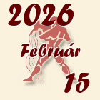 Vízöntő, 2026. Február 15