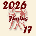 Ikrek, 2026. Június 17