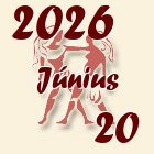 Ikrek, 2026. Június 20