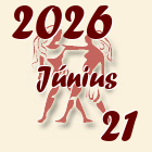 Ikrek, 2026. Június 21
