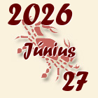 Rák, 2026. Június 27