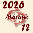 Halak, 2026. Március 12