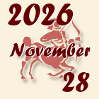 Nyilas, 2026. November 28