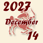 Nyilas, 2027. December 14