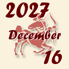 Nyilas, 2027. December 16