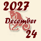 Bak, 2027. December 24