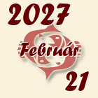 Halak, 2027. Február 21