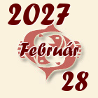 Halak, 2027. Február 28