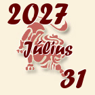 Oroszlán, 2027. Július 31