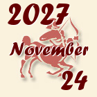 Nyilas, 2027. November 24