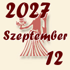 Szűz, 2027. Szeptember 12