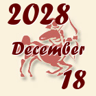 Nyilas, 2028. December 18
