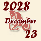 Bak, 2028. December 23