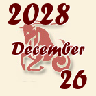 Bak, 2028. December 26